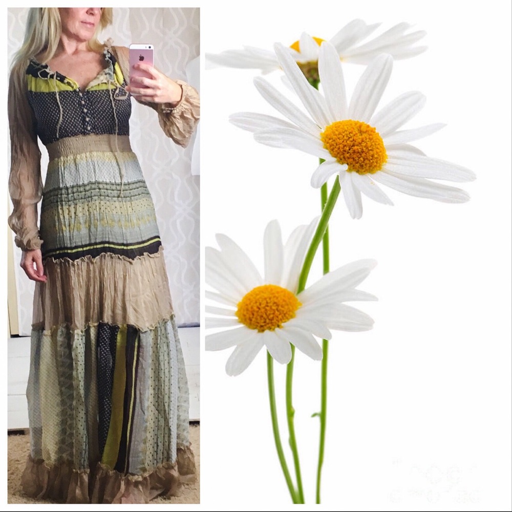 *LAST ONE* 70's Style Caroline Boho Gypsy Dress - Picture 6 of 8